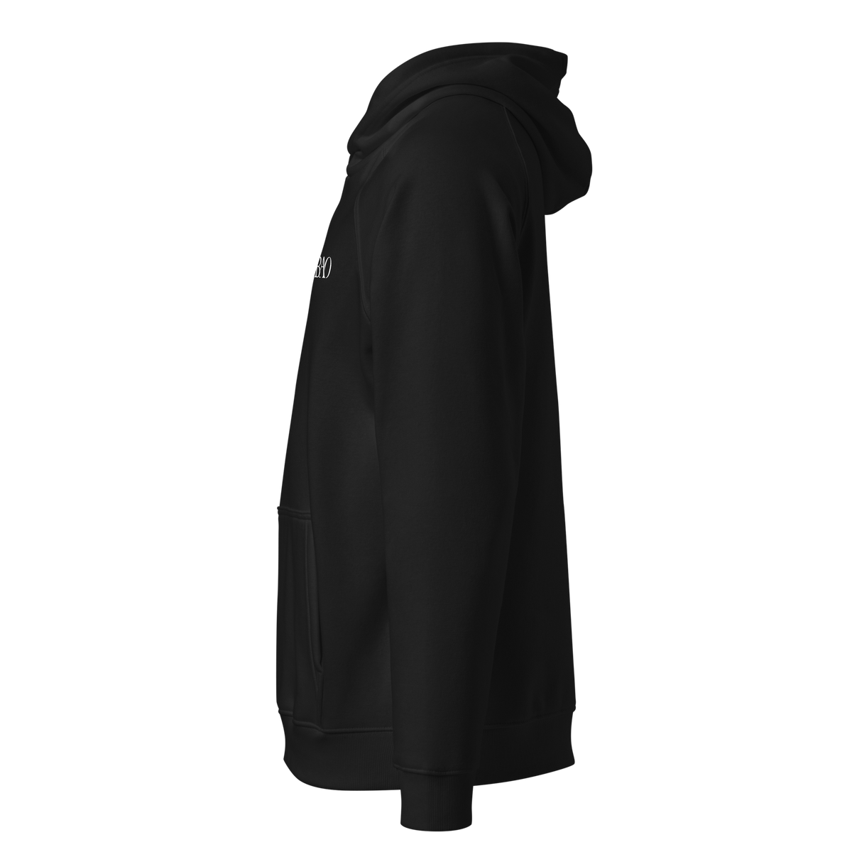 Monogram Hoodie Black