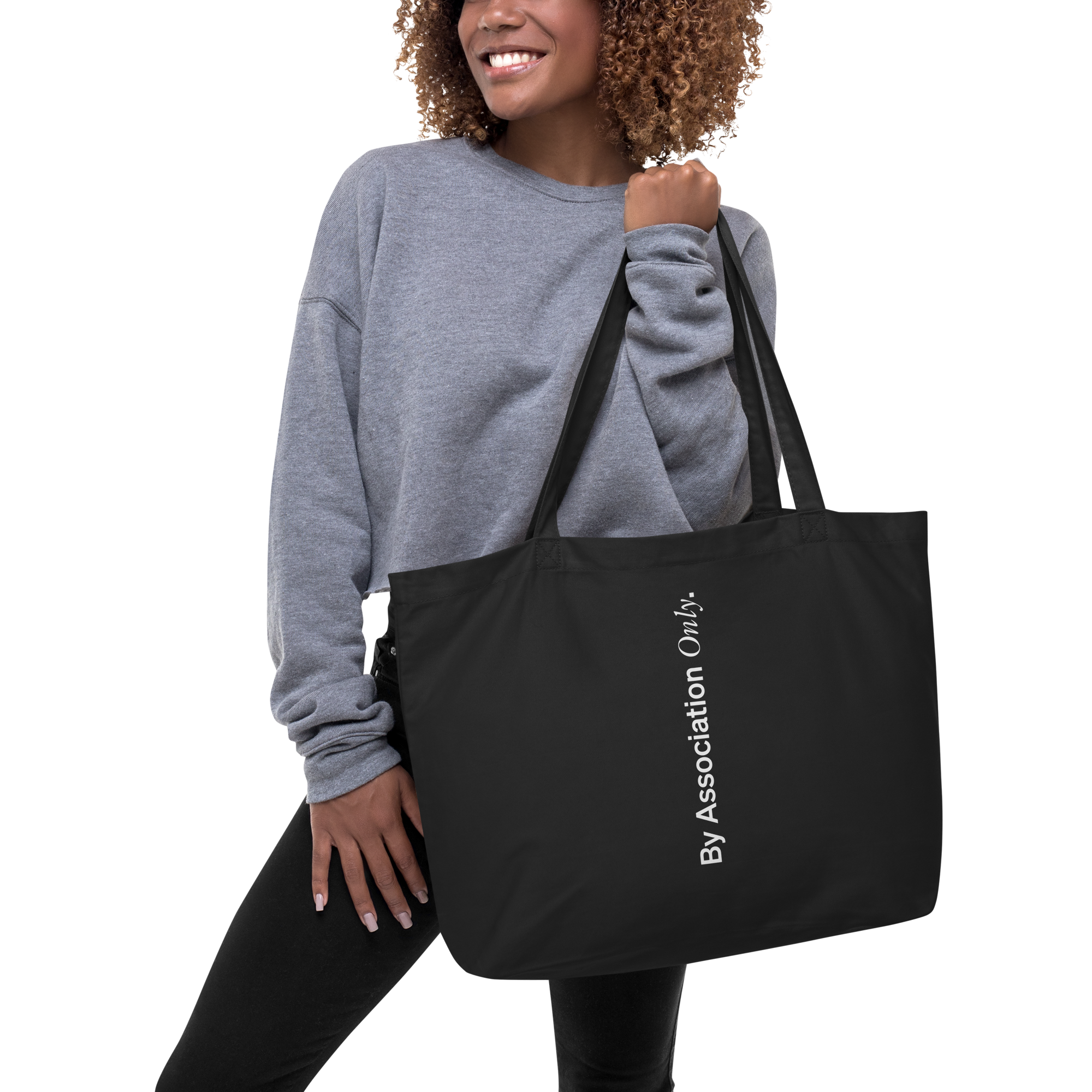 Organic Vertical tote bag