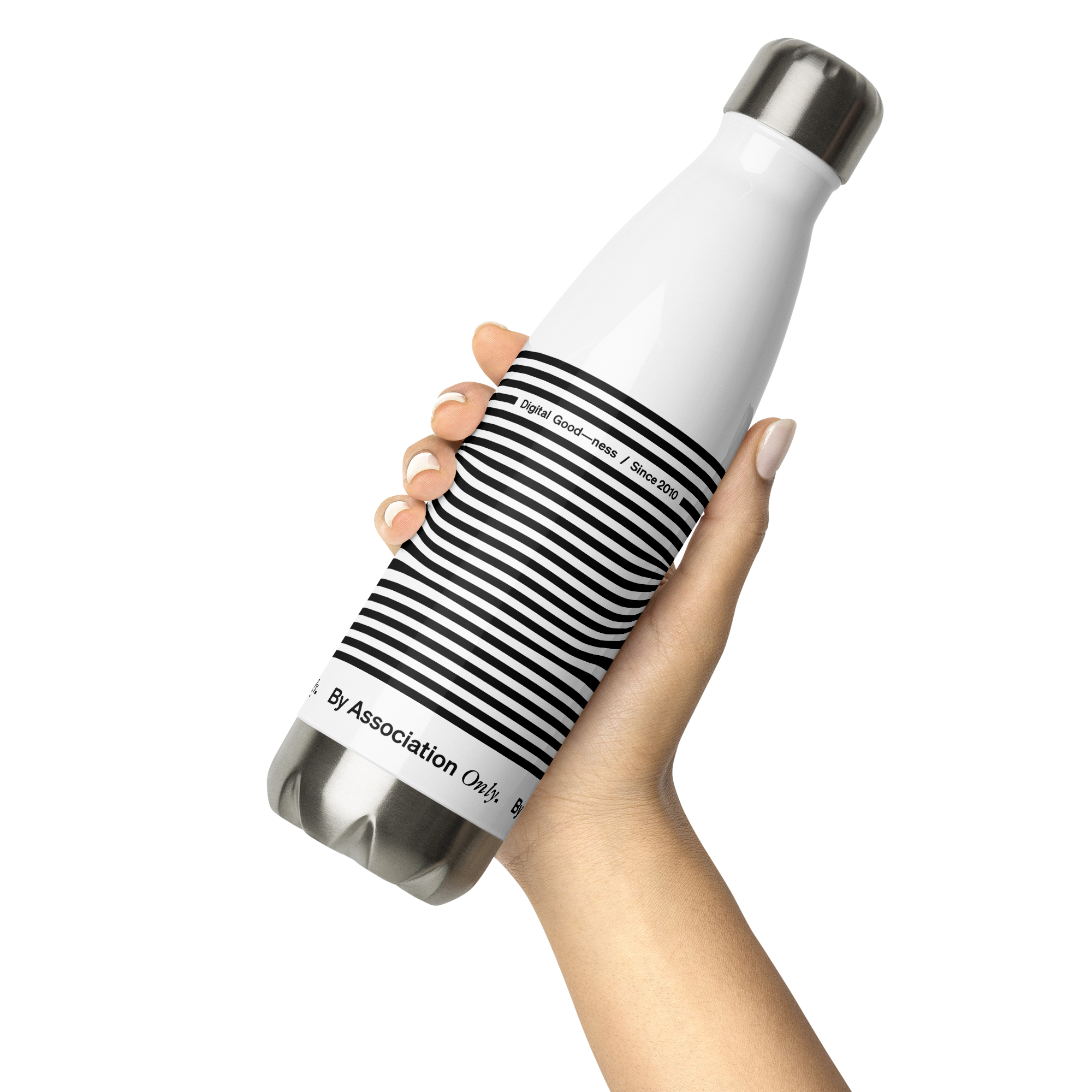 Stainless Steel Warped Water Bottle